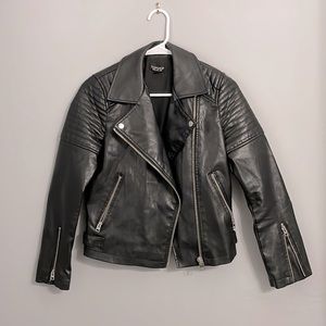 Top shop leather jacket